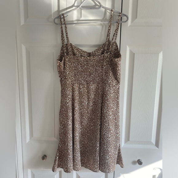 PAPILLON brown floral mini sundress - Picture 4 of 6